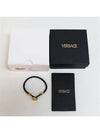 Medusa Biggie Leather Bracelet Black - VERSACE - BALAAN 8