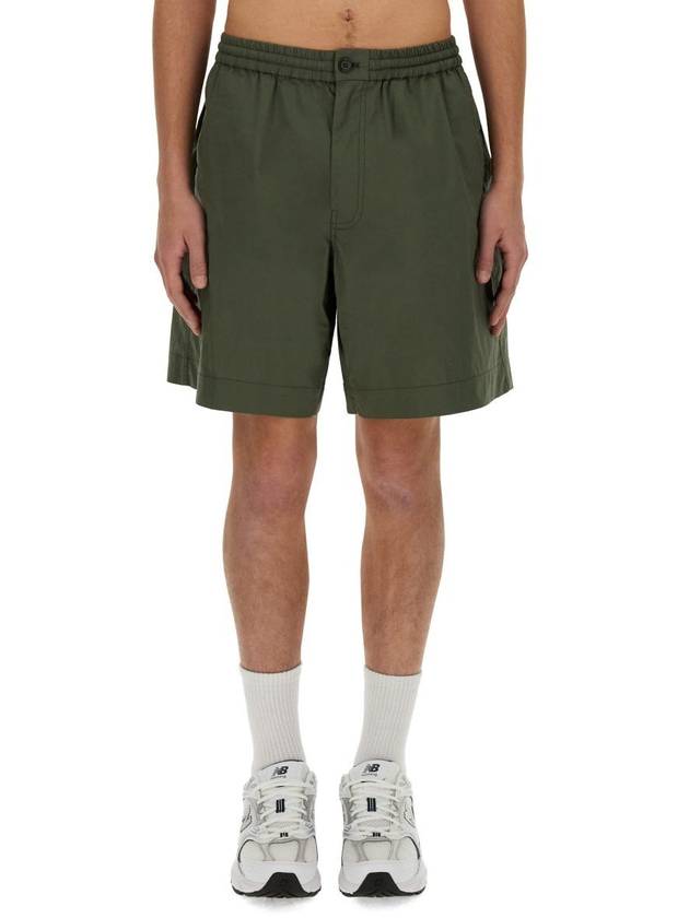 Short Pants CQ35 P07601393 MILITARY GREEN - ASPESI - BALAAN 2