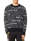 Couture sweatshirt 73GAFM13 73UPM13 MULTILOGO - VERSACE - BALAAN 1