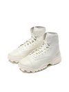 GSG9 Leather High Top Sneakers White - Y-3 - BALAAN 1