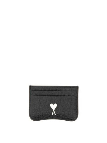 Card Wallet USL104AL00360014 Black - AMI - BALAAN 1