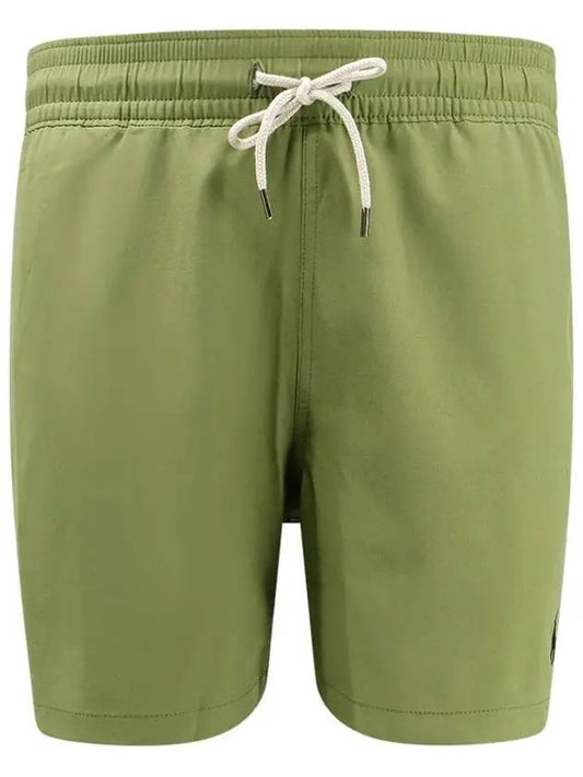 Embroidery Pony Logo Swim Shorts Green - POLO RALPH LAUREN - BALAAN 2