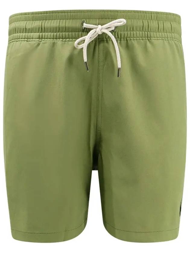 Embroidery Pony Logo Swim Shorts Green - POLO RALPH LAUREN - BALAAN 3