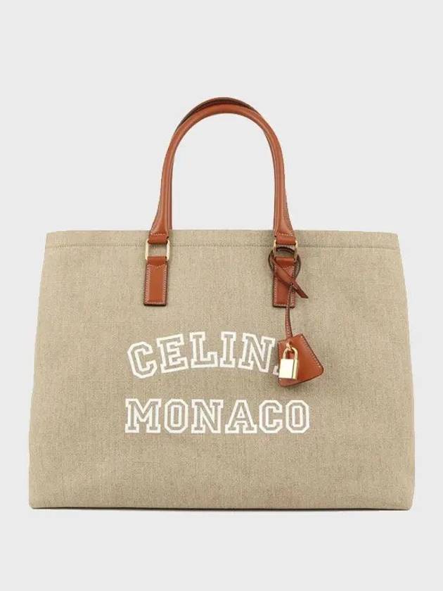 Horizontal Cabas Tote Bag Monaco 190062DID 02NT - CELINE - BALAAN 6