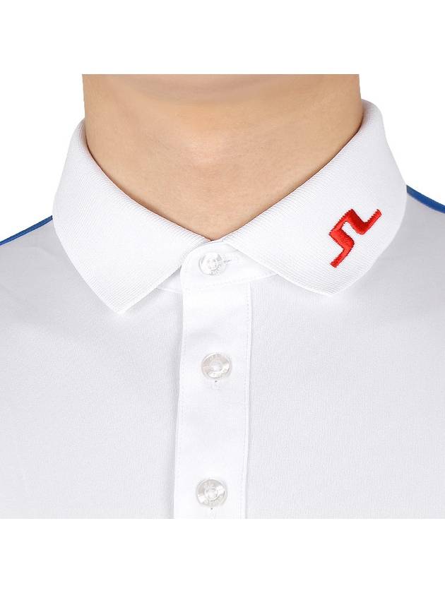 Jeff Regular Fit Short Sleeve Polo Shirt White - J.LINDEBERG - BALAAN 7