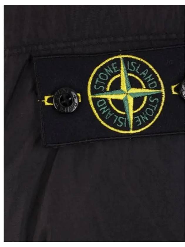 Crinkle Reps Re-Nylon Down Padding Black - STONE ISLAND - BALAAN 3