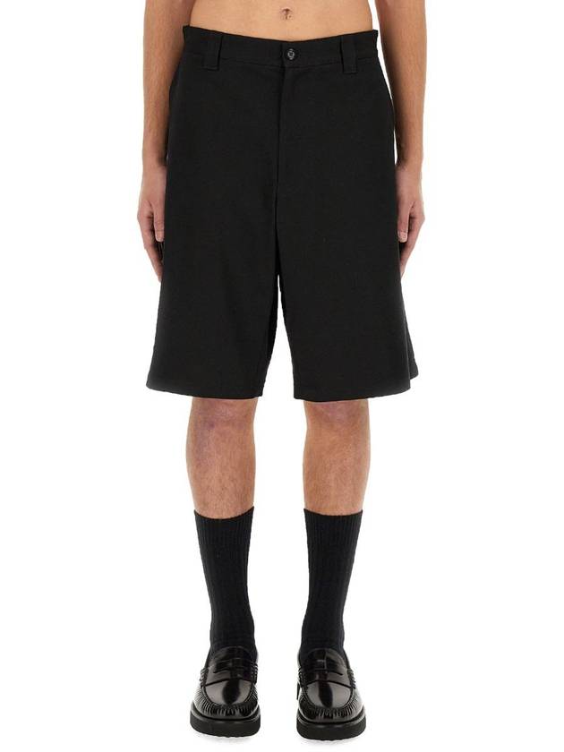 short pants 03470221 0555 BLACK - MOSCHINO - BALAAN 2