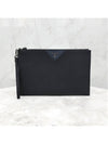 Lux You Metal logo Saffiano strap clutch bag 2NH05V - PRADA - BALAAN 1