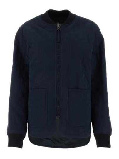 Elea Quilting Zip-Up Jacket Navy - A.P.C. - BALAAN 2