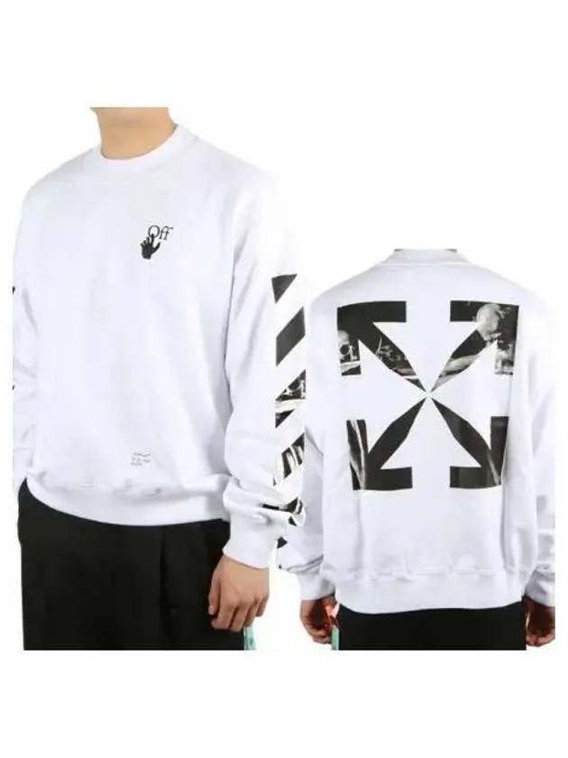 Caravaggio printed sweatshirt 270487 - OFF WHITE - BALAAN 1