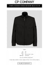 Chrome R Lens Wappen Overshirt Zip-Up Jacket Black - CP COMPANY - BALAAN 3