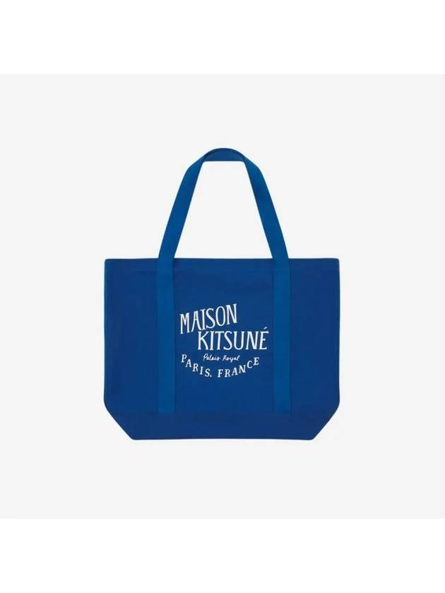 Palais Royal Shopping Tote Bag Sapphire - MAISON KITSUNE - BALAAN 2