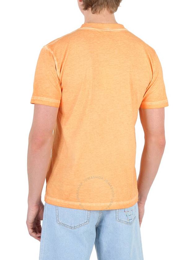 Sunset Cross Short Sleeve T-Shirt Orange - MARCELO BURLON - BALAAN 4