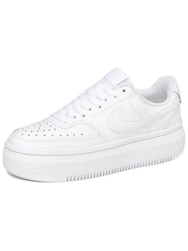 Women's Court Vision Alta Low Top Sneakers White - NIKE - BALAAN 6