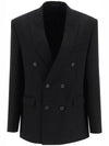 Wardrobe NYC Suit Jacket W4007PCBLK - WARDROBE.NYC - BALAAN 1