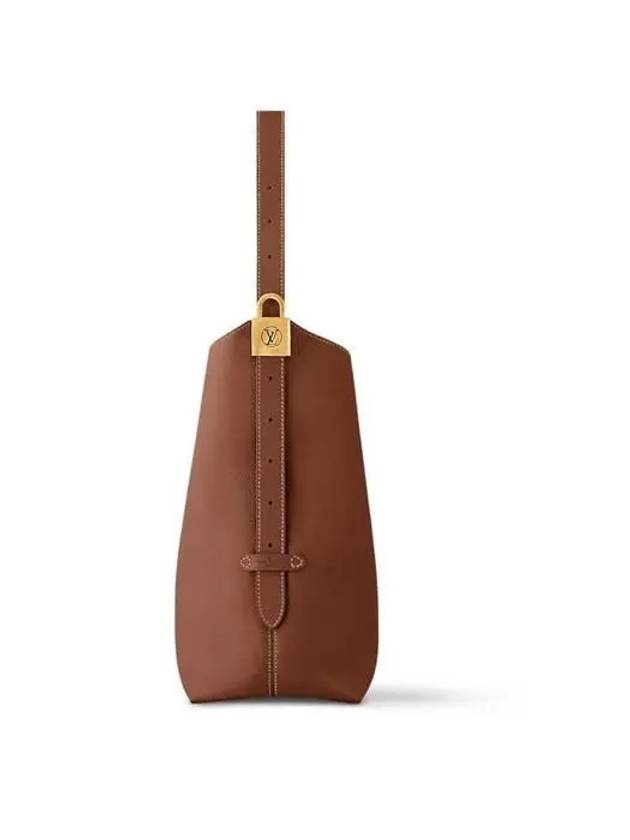 Low Key Hobo MM Shoulder Bag Cognac - LOUIS VUITTON - BALAAN 6