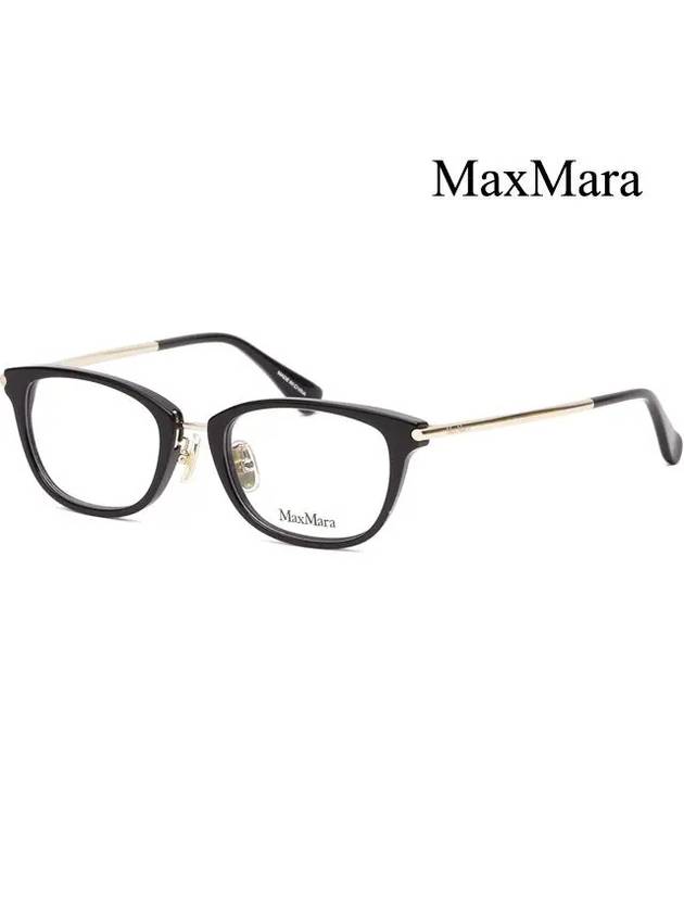 Glasses frame MM5043D 001 horn rim Asian fit - MAX MARA - BALAAN 1