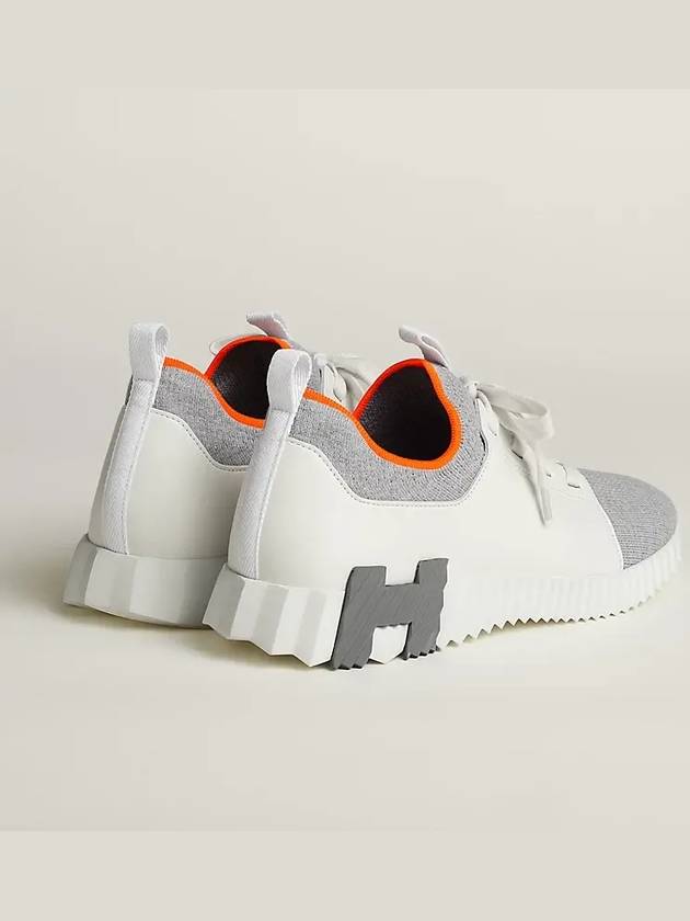 Depart slipon sneakers white gray - HERMES - BALAAN 6