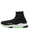 Speed Runner High Top Sneakers Black Green - BALENCIAGA - BALAAN 2