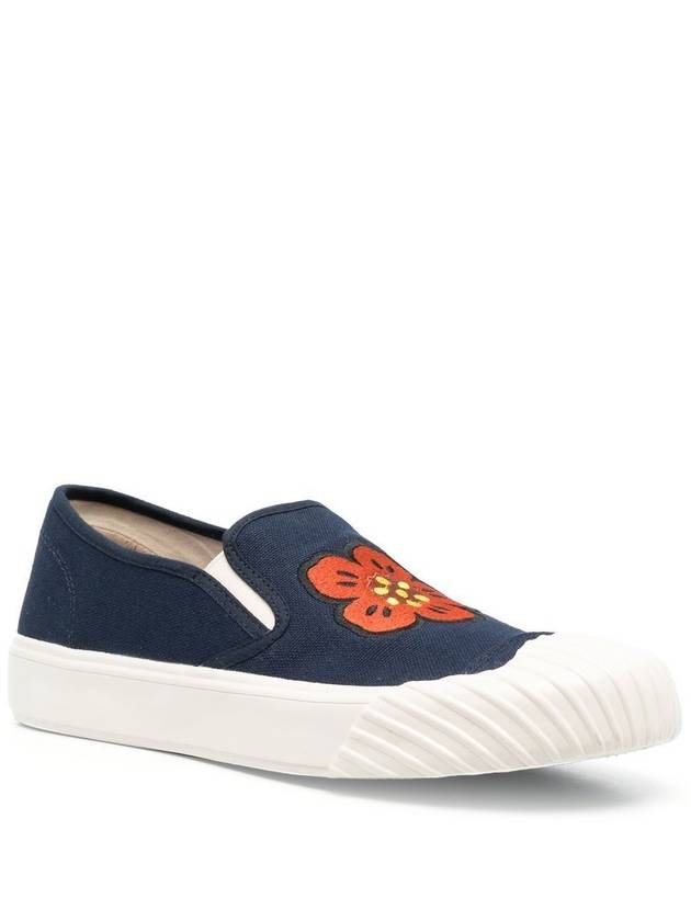 School BOKE Flower Slip-On Blue - KENZO - BALAAN 3