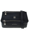 Pandora Small Grained Leather Shoulder Bag Black - GIVENCHY - BALAAN 2