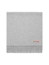 Canada New Oversized Fringe Muffler Light Grey Melange - ACNE STUDIOS - BALAAN 1