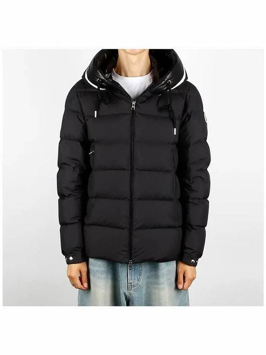 1A00207 54A81 999 CARDERE logo lettering short down jacket - MONCLER - BALAAN 2