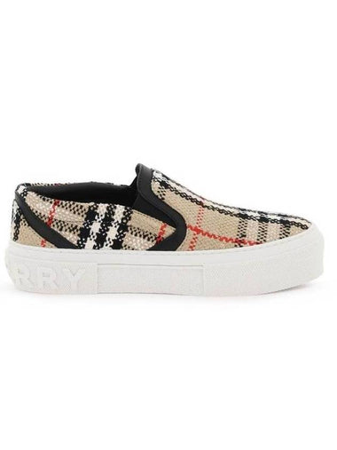 Vintage Check Slip On Brown - BURBERRY - BALAAN 1