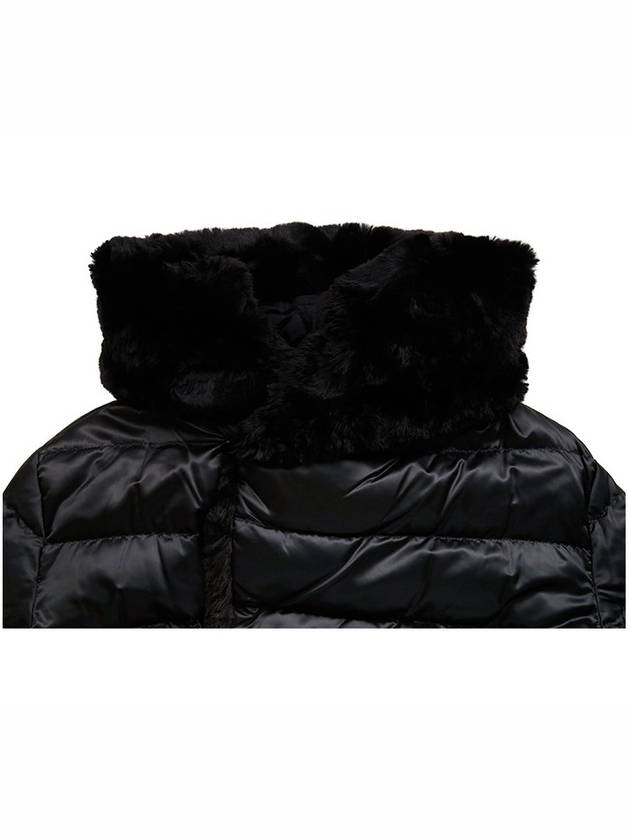 Black Noveci Reversible Hooded Down Jacket NOVECI 003 - MAX MARA - BALAAN 7