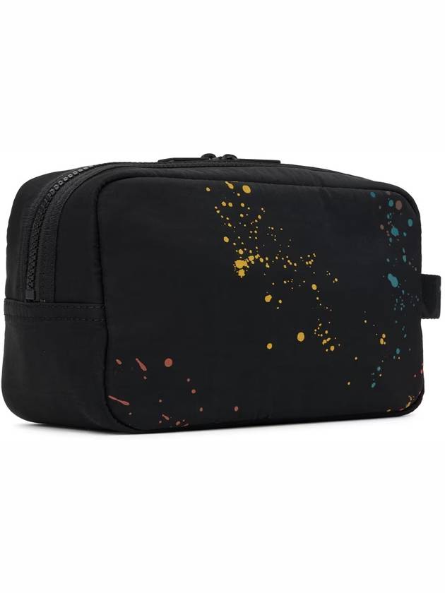 Paul Smith Black Paint Splatter Pouch - PAUL SMITH - BALAAN 4