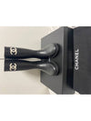 CC Logo High Rubber Rain Boots Black - CHANEL - BALAAN 5