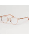 Blue light blocking glasses frame TF5857DB 072 Transparent horn rim Asian fit - TOM FORD - BALAAN 5