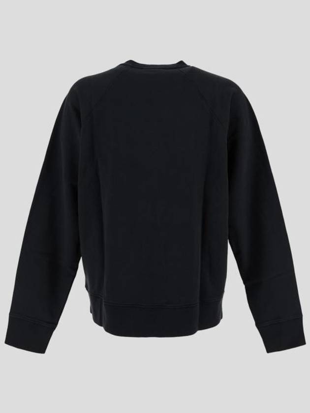 Bold Fox Head Patch Oversized Sweatshirt Black - MAISON KITSUNE - BALAAN 3