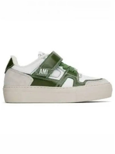 De Coeur Low Top Sneakers Green - AMI - BALAAN 2