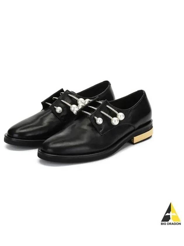 Coliac pearl embellished loafers black CS9361 - COLIAC - BALAAN 1