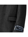 Tailored Wool Blend Single Coat Dark Grey - ACNE STUDIOS - BALAAN 5