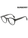 Round Eyeglasses Black - BURBERRY - BALAAN 3