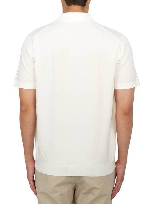 Goris Men s Collar Short Sleeve T Shirt O0186711 100 - THEORY - BALAAN 3