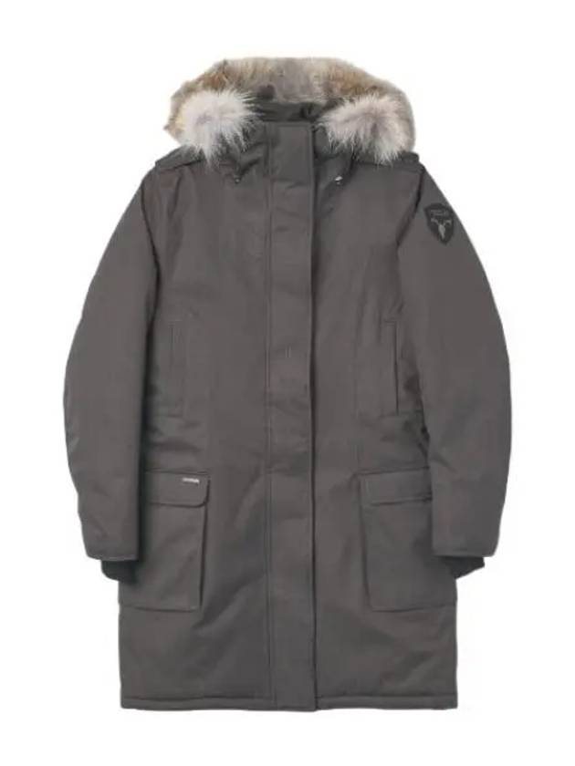 Evie parka steel gray padding - NOBIS - BALAAN 1