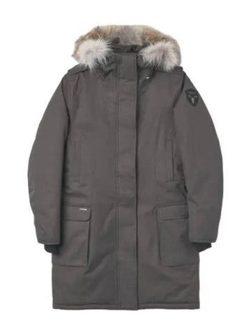 Evie parka steel gray padding - NOBIS - BALAAN 1