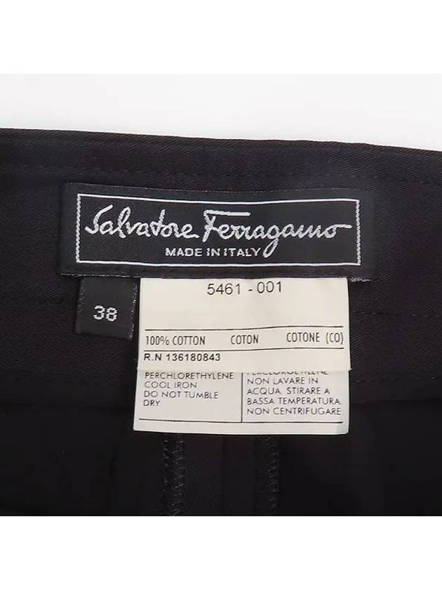 Smith Market used luxury goods Ferragamo cotton pants women s clothing - SALVATORE FERRAGAMO - BALAAN 3