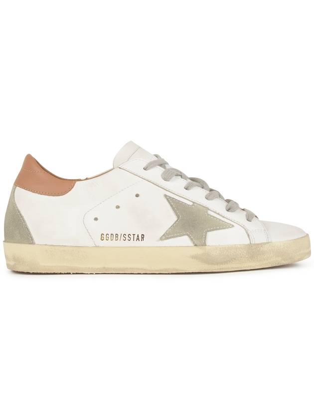 Brown Tab Superstar Classic Low Top Sneakers White - GOLDEN GOOSE - BALAAN 2