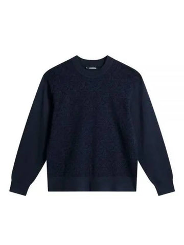 Finn Jacquard Knitted Sweater GMKW11167 6855 Men s - J.LINDEBERG - BALAAN 1