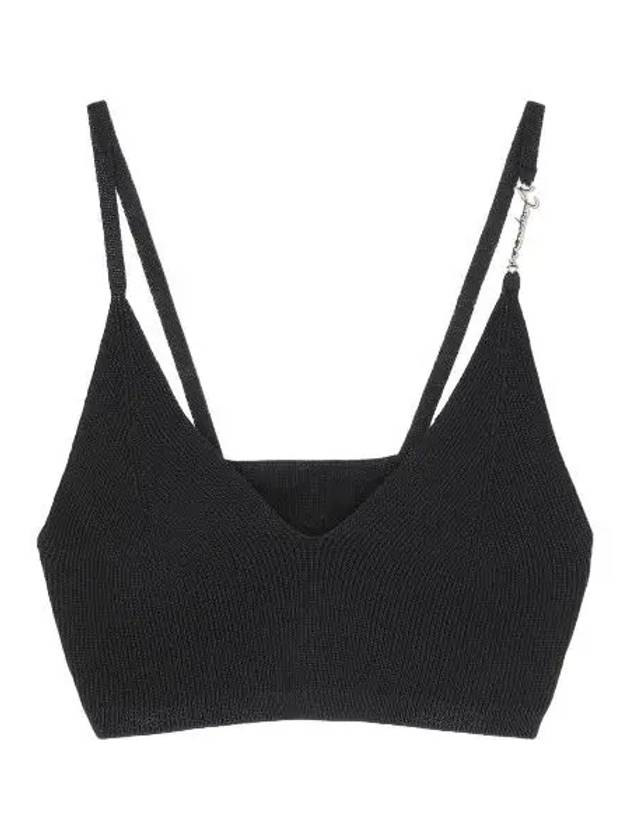 Jacquemus Le Bandeau Fralou Top Black - JACQUEMUS - BALAAN 1