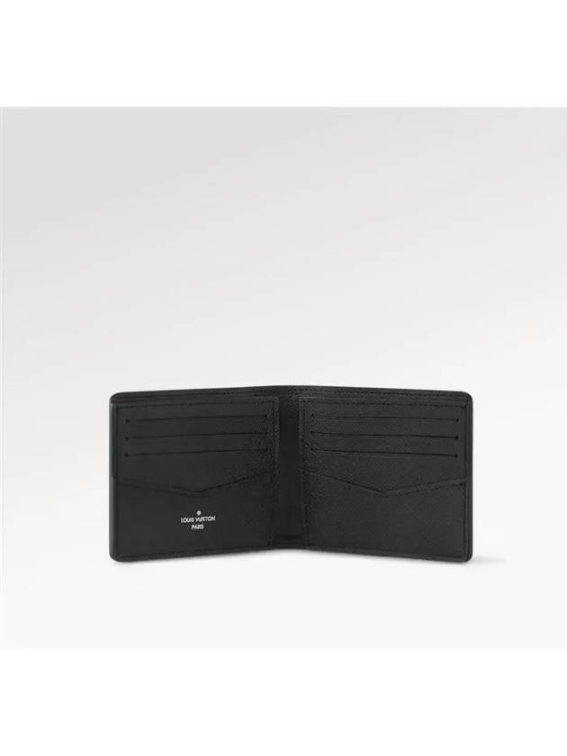 Slender Wallet Taiga Black - LOUIS VUITTON - BALAAN 4