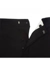 Men's Cigarette Fit Straight Pants Black - AMI - BALAAN 10