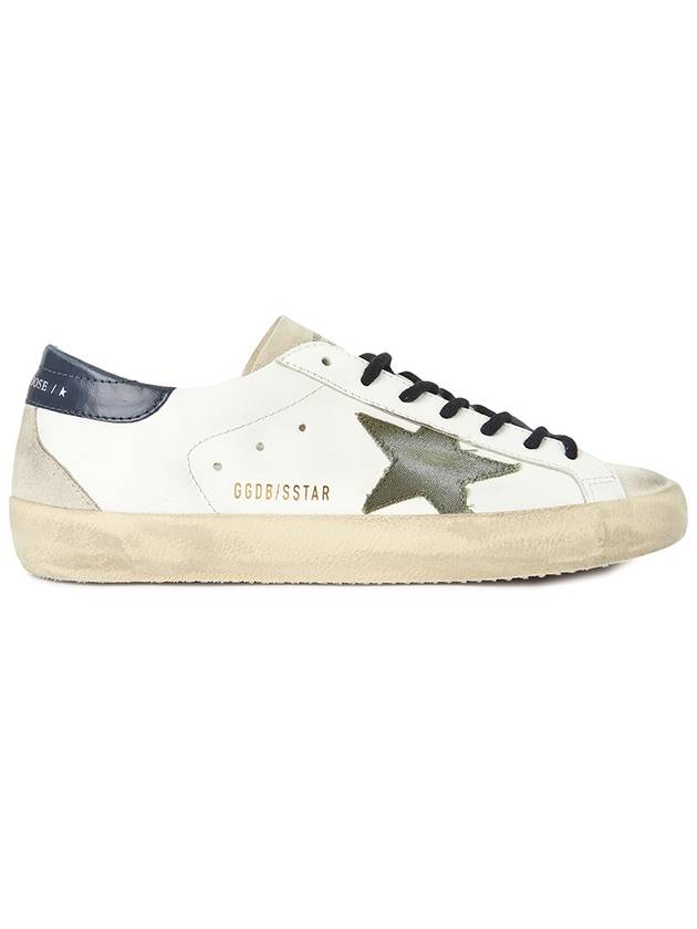 Superstar Low Top Sneakers Blue Green White - GOLDEN GOOSE - BALAAN 6