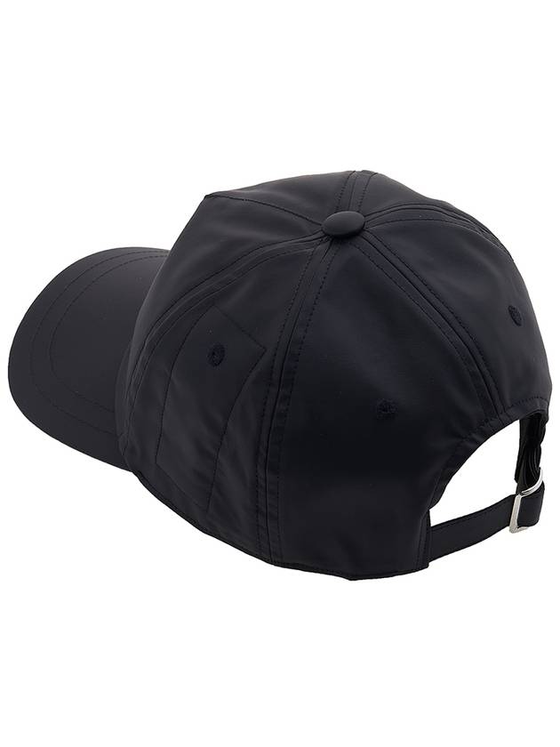 Champion Logo Motif Embroidered Ball Cap Black - RICK OWENS - BALAAN 4