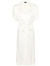 New Drew Midi Dress Cream White - A.P.C. - BALAAN 2