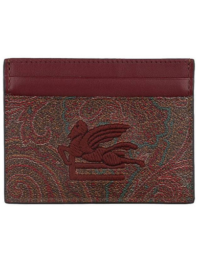 Tesuto Paisley Card Wallet Brown - ETRO - BALAAN 2